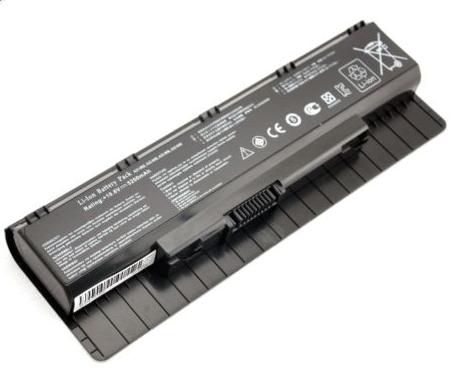 10.8V 4400mAh ASUS N76,N76V,N76VJ,N76VM,N76VZ kompatibelt batterier