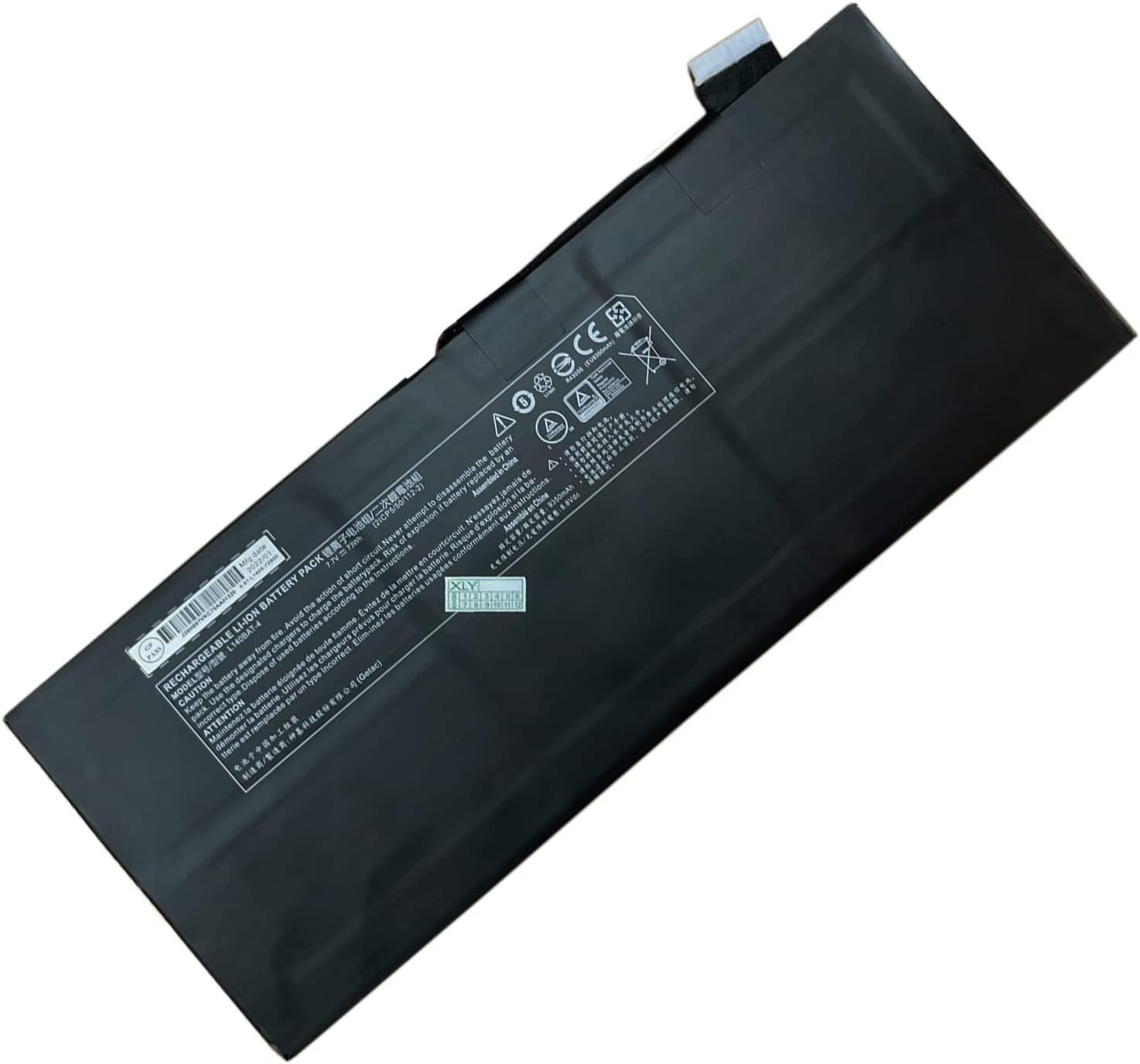 L140BAT-4 CLEVO L140CU L141CU L140MU L141MU 6-87-L140S-72B01 kompatibelt batterier L140BAT-4 CLEVO L140CU L141CU L140MU L141MU 6-87-L140S-72B01 kompatibelt batterier