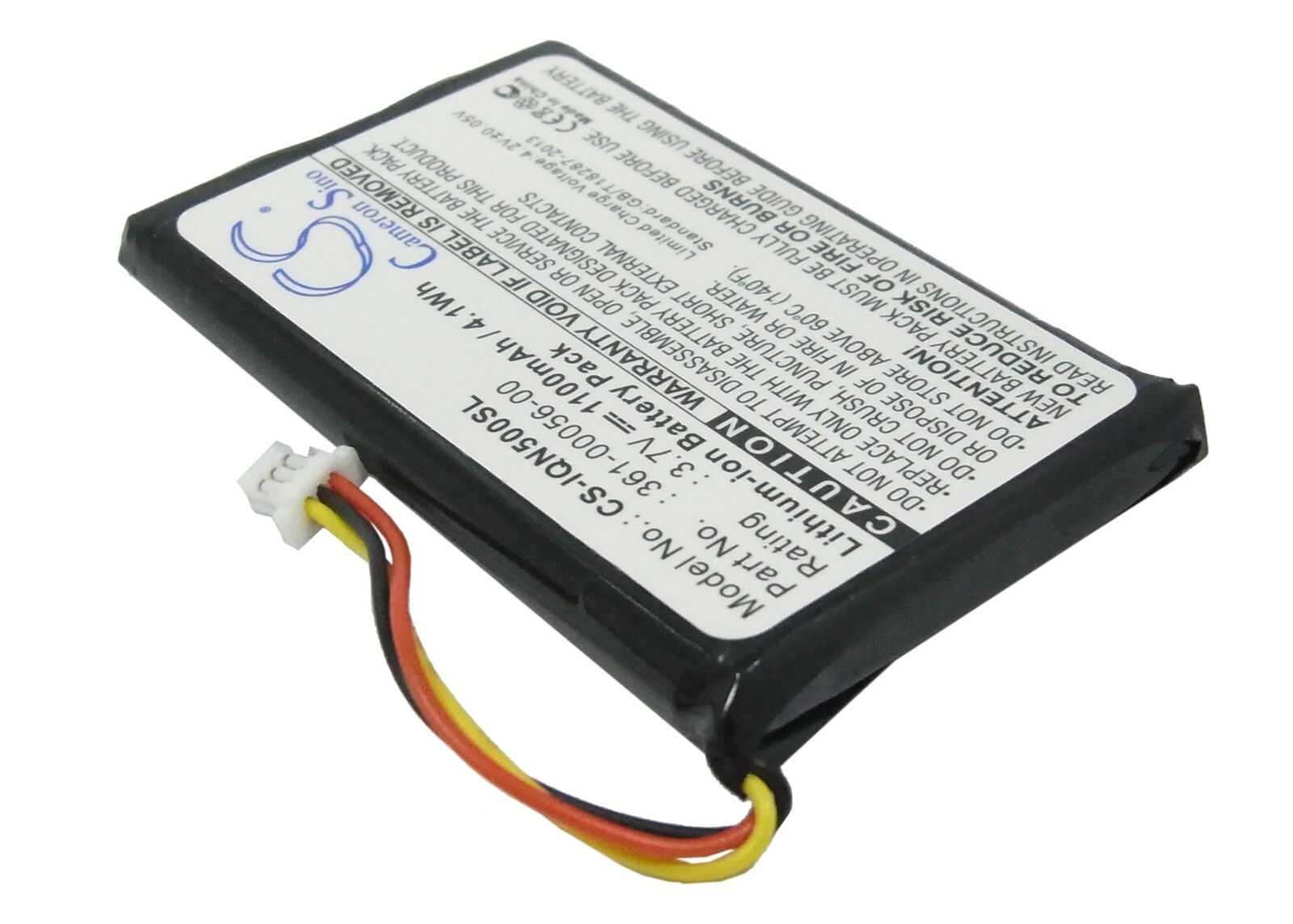 (bilde for) 361-00056-00 3.7V GPS Garmin Nuvi 30 50 50LM 55LM 55LMT kompatibelt batterier
