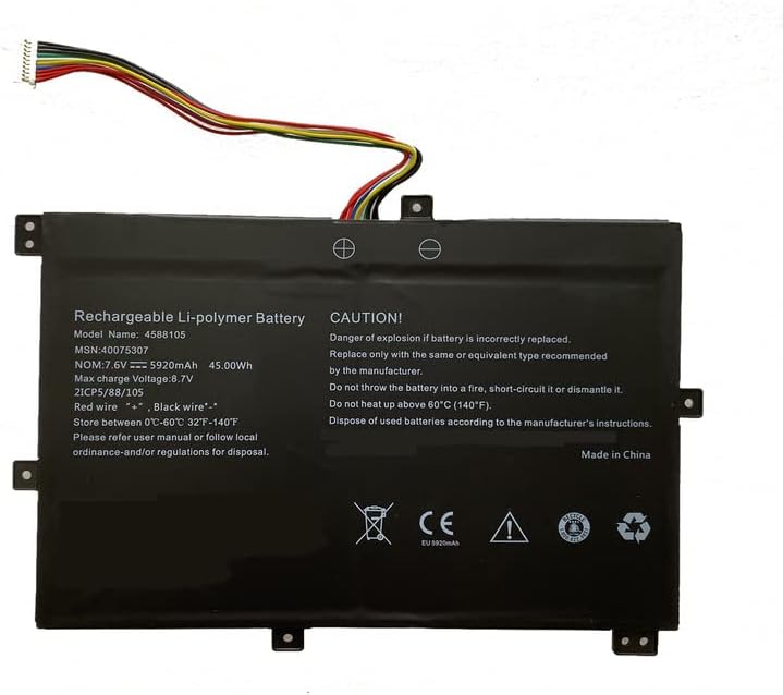 (bilde for) WinBook CW140 MEDION S4403 S4402 S4401 4588105 40069191 7.6V 45Wh kompatibelt batterier