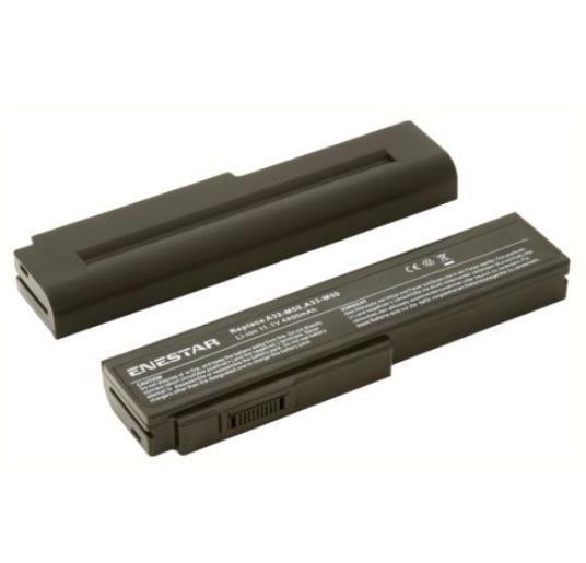 Asus G51JX M50VN N53JN N53SN N53SV-A1 N61DA N61VG-JX092V NJ61 kompatibelt batterier