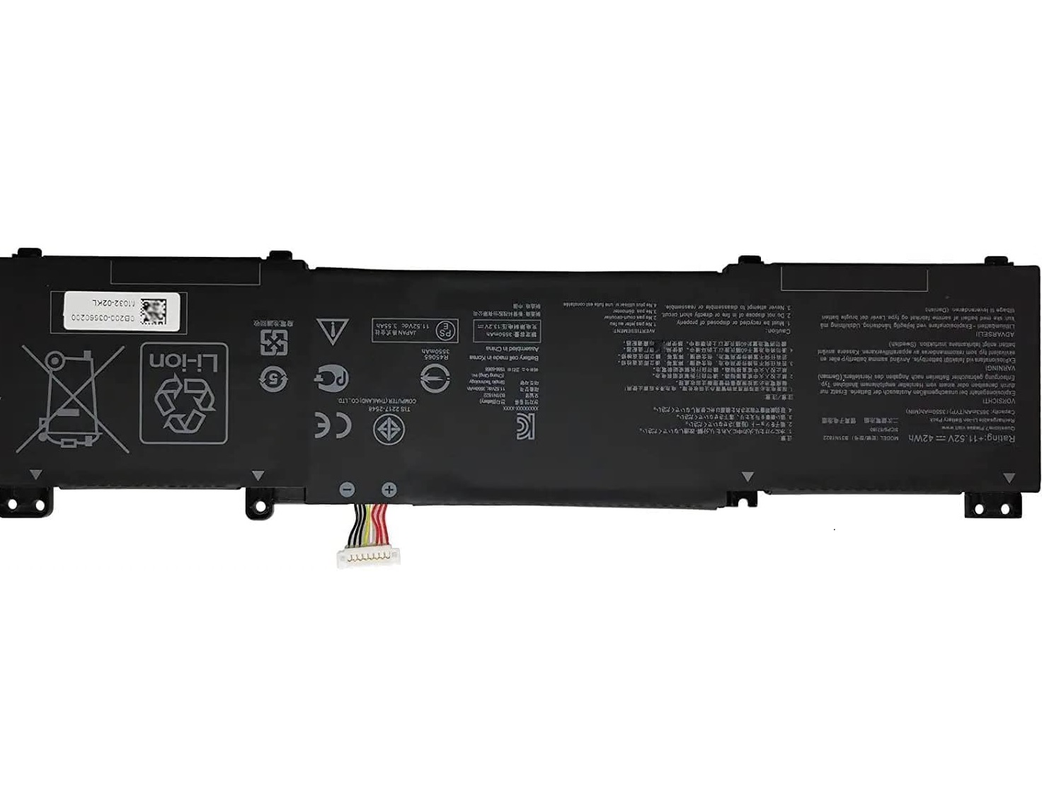 (bilde for) ASUS ZenBook Flip 14 UM462DA UM462DA-AI012T,AI014T UX461FN-E1029T UX462 UX462D UX462UDA X462Dmeet XA-2G B31N1822 kompatibelt batterier