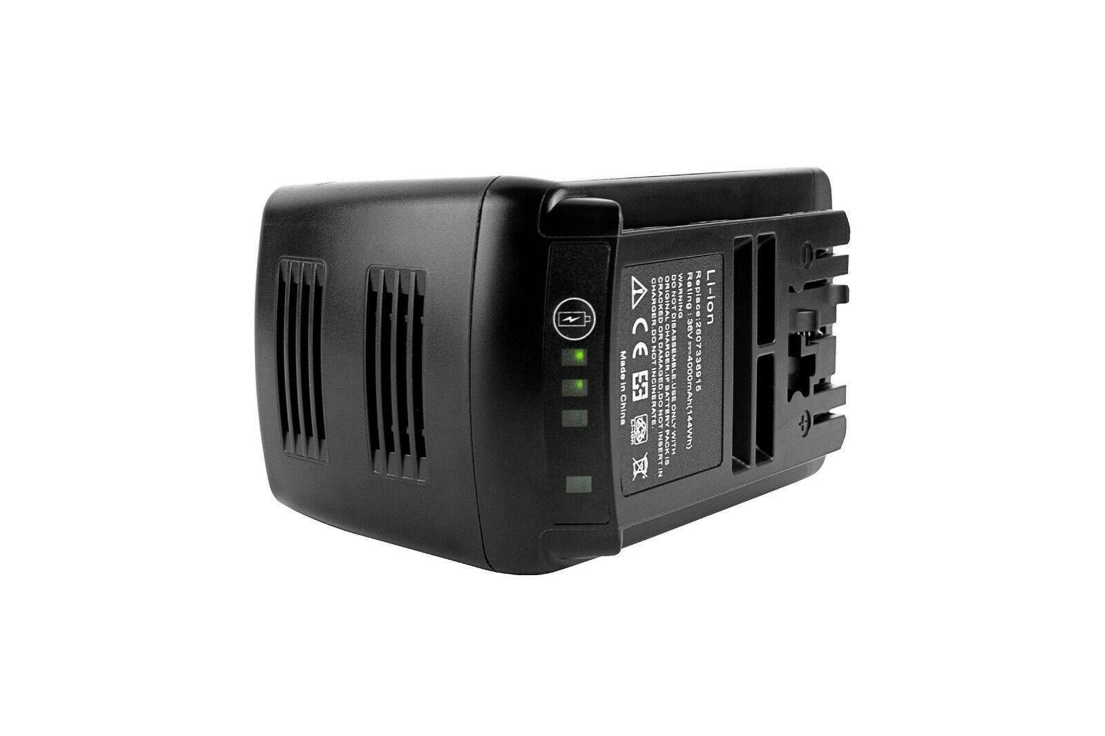 Bosch 2607336001 2607336002 2607336003 4000mAh 36V Li-Ion kompatibelt batterier Bosch 2607336001 2607336002 2607336003 4000mAh 36V Li-Ion kompatibelt batterier