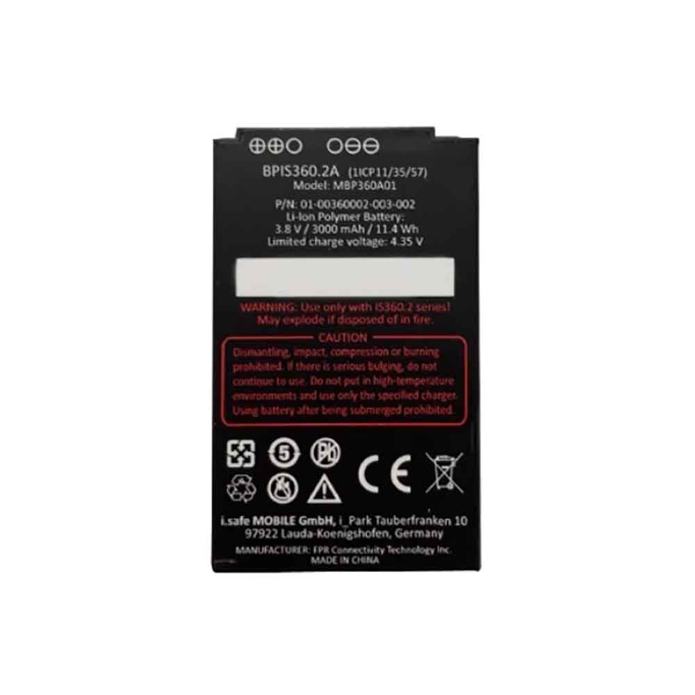 (bilde for) BL360CI RugGear RG310 ICP7/39/60-2 kompatibelt batterier