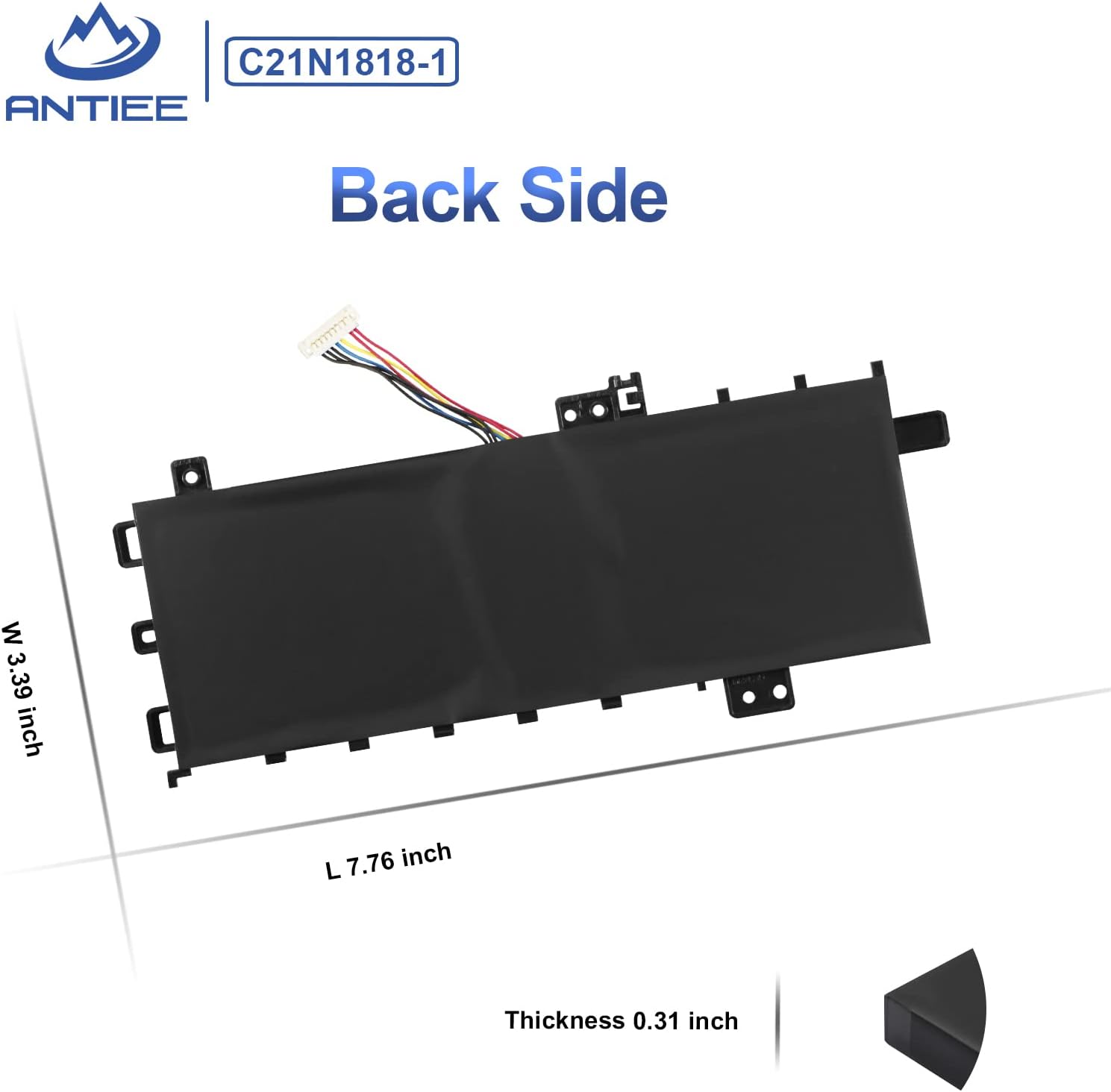 Modal Additional Images for C21N1818 ASUS VivoBook 15 F512FA F512DA F512JA X512DA X512JA kompatibelt batterier