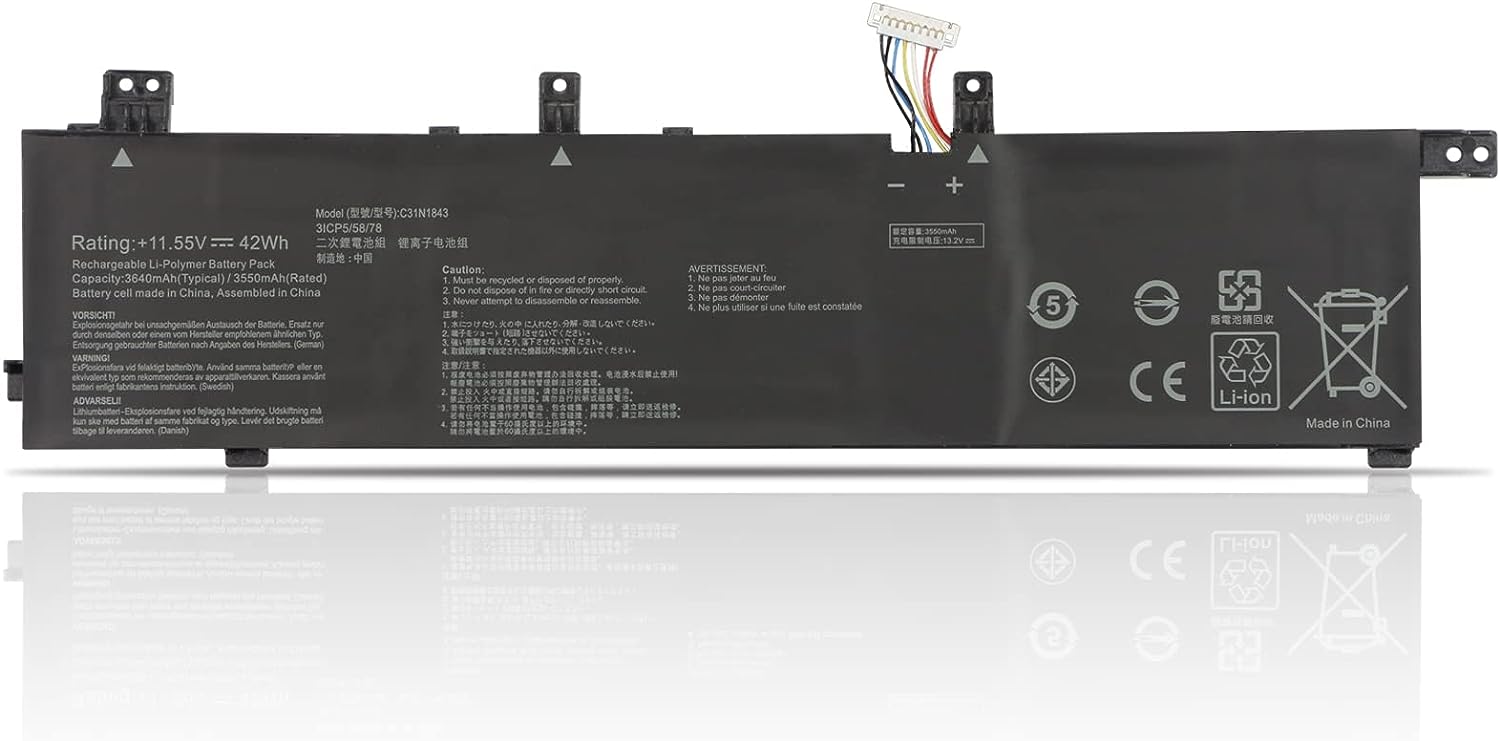 C31N1843 Asus VivoBook S14 S15 X432FL X432FLC X532FA X532FL kompatibelt batterier