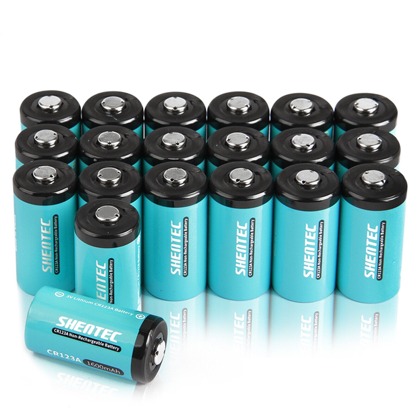 20pcs 1600mAh 3V CR123A 16340 CR123 DL123A kompatibelt batterier 20pcs 1600mAh 3V CR123A 16340 CR123 DL123A kompatibelt batterier
