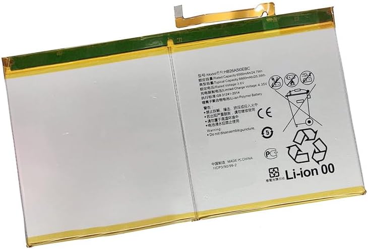 (bilde for) Tablet Huawei MediaPad M2 10, Huawei MediaPad M3 Lite 10 3,8V Li-Polymer kompatibelt batterier