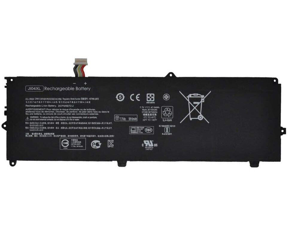 JI04XL,901247-855,901307-541,JI04047XL-PL,HSTNN-UB7E HP Elite X2 1012 G2 kompatibelt batterier JI04XL,901247-855,901307-541,JI04047XL-PL,HSTNN-UB7E HP Elite X2 1012 G2 kompatibelt batterier