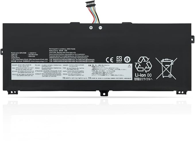 (bilde for) L18L3P72 L18M3P72 L18S3P72 Lenovo ThinkPad Yoga X390 (20NQ) X13 Yoga (20SY/20SX) 02DL022 kompatibelt batterier