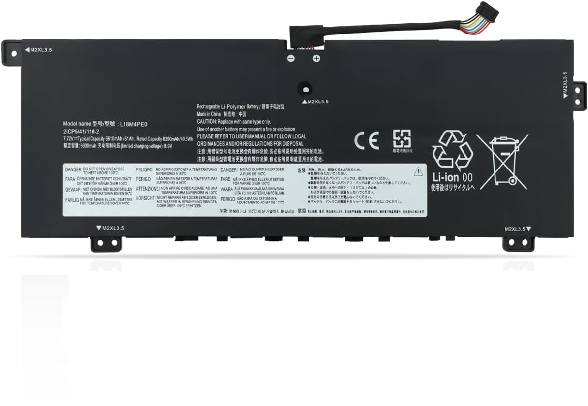 (bilde for) L18M4PE0 L18L4PE0 Lenovo Yoga C740-14IML C740-14IML-81TC 81TC(DD19) kompatibelt batterier