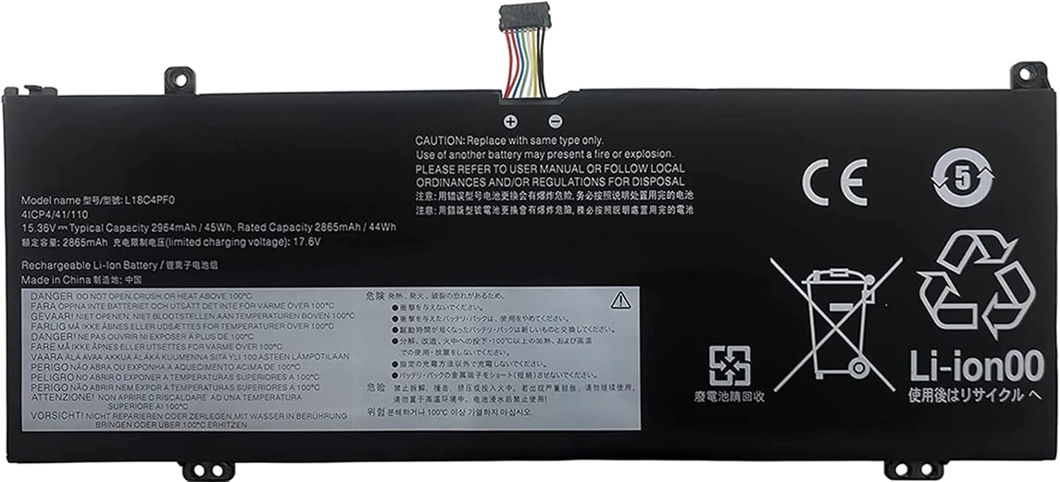 L18M4PF0 Lenovo Thinkbook Plus 13 Gen 1 13.3 Inch L1 L1 4PF0 5. B10W67315 5B10S73499 5B10S73500 5B10S73501 kompatibelt batterier