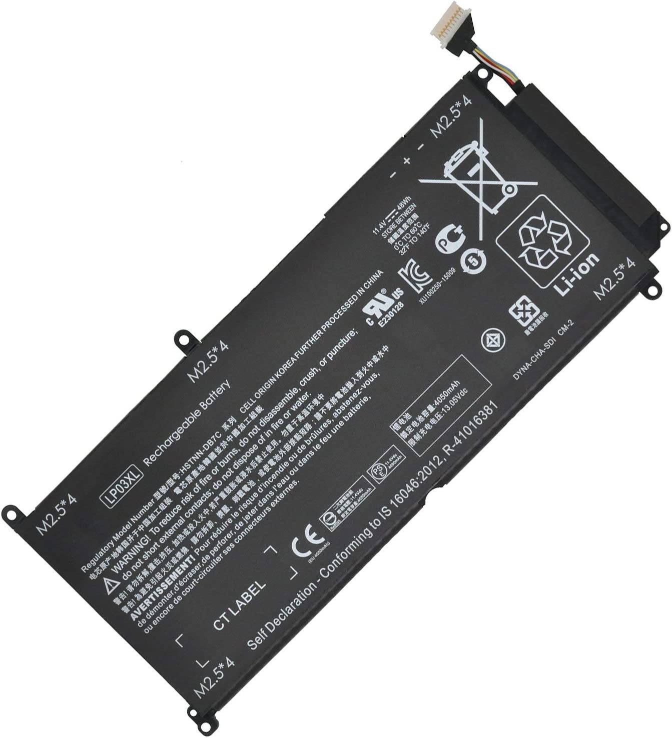 HP LP03XL Envy M6-P M6-P113DX M6-P 013DX 15T-AE 15T-AE000 kompatibelt batterier