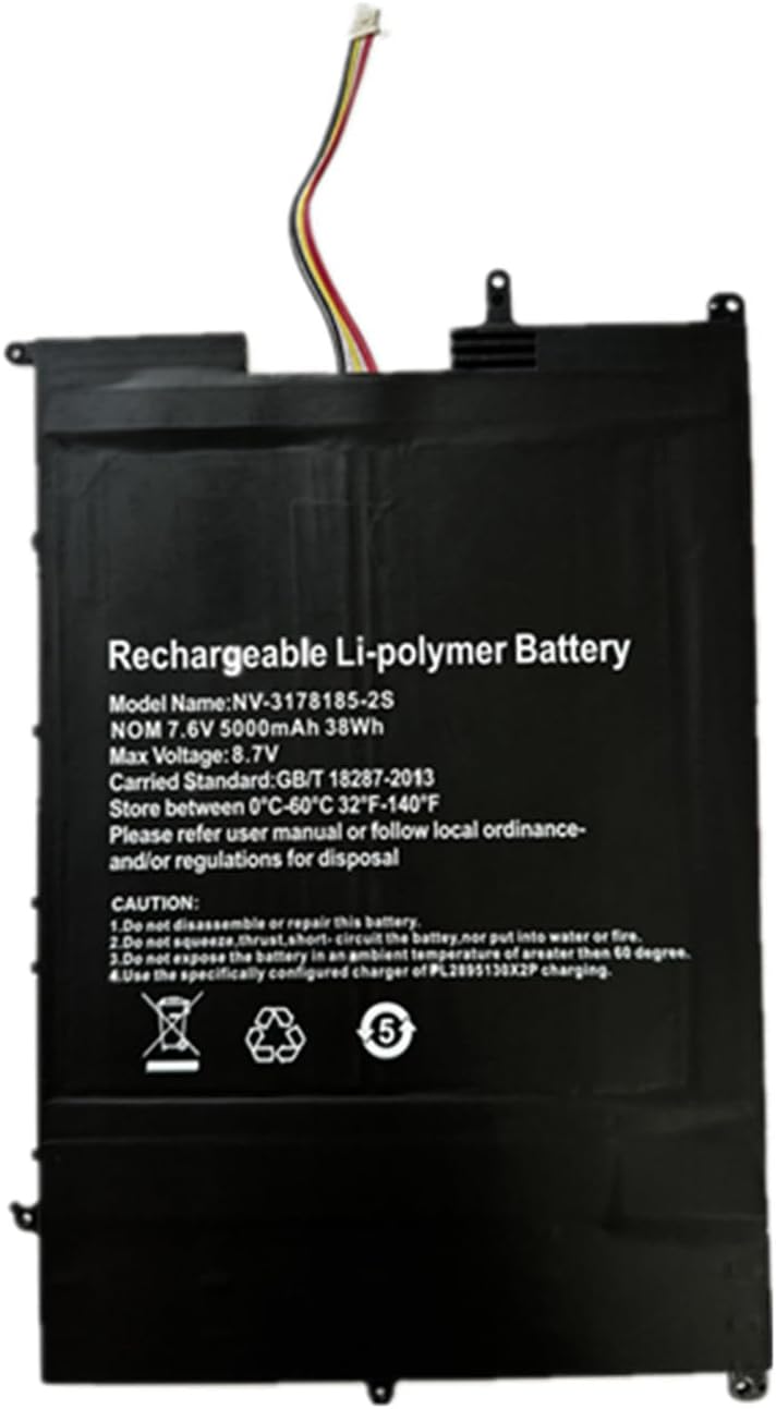 (bilde for) NV-3178185-2S Sgin X15 Tablet PC M15 X15 15.6 kompatibelt batterier