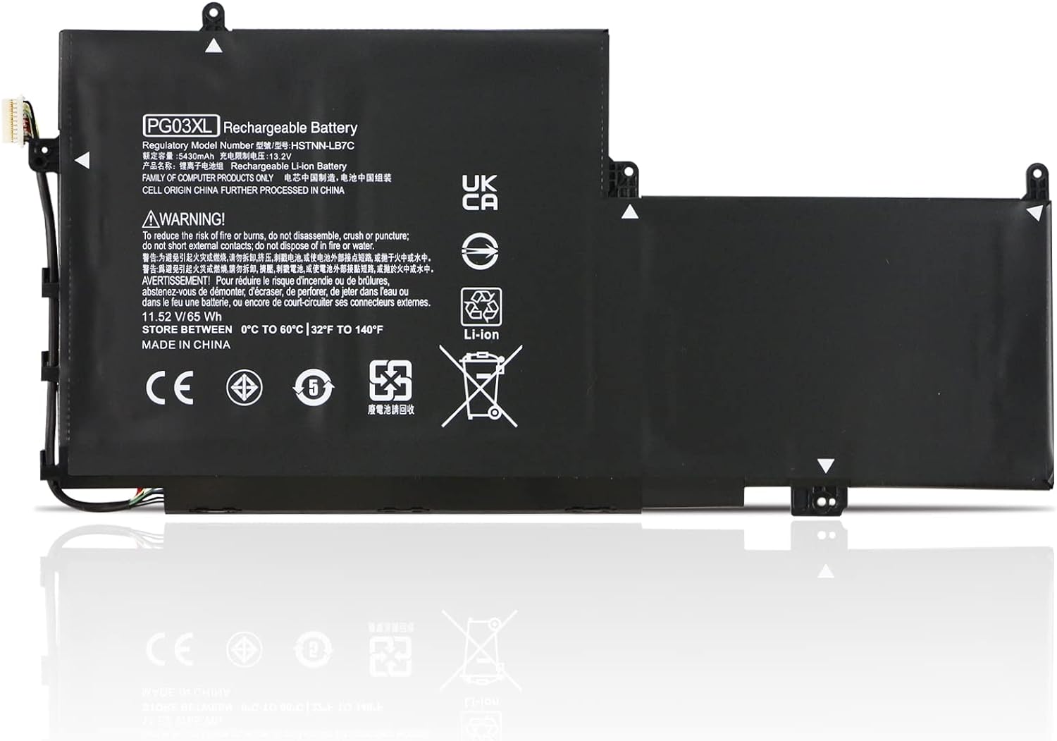 HP Spectre X360 15 AP011DX 15-AP000 AP000NA AP000NF AP000NX PGO3XL 831532-421,422 831758-005 HSTNN-LB7C kompatibelt batterier HP Spectre X360 15 AP011DX 15-AP000 AP000NA AP000NF AP000NX PGO3XL 831532-421,422 831758-005 HSTNN-LB7C kompatibelt batterier