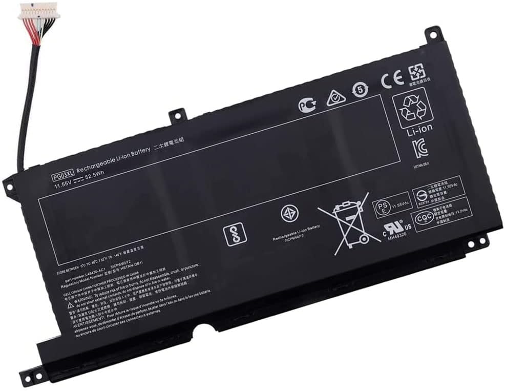 HP Pavilion Gaming 15-DK0021TX 15-DK0125TX 15-DK0127TX 15-DK0131TX HSTNN-OB1I HSTNN-DB9G L48495-005 kompatibelt batterier