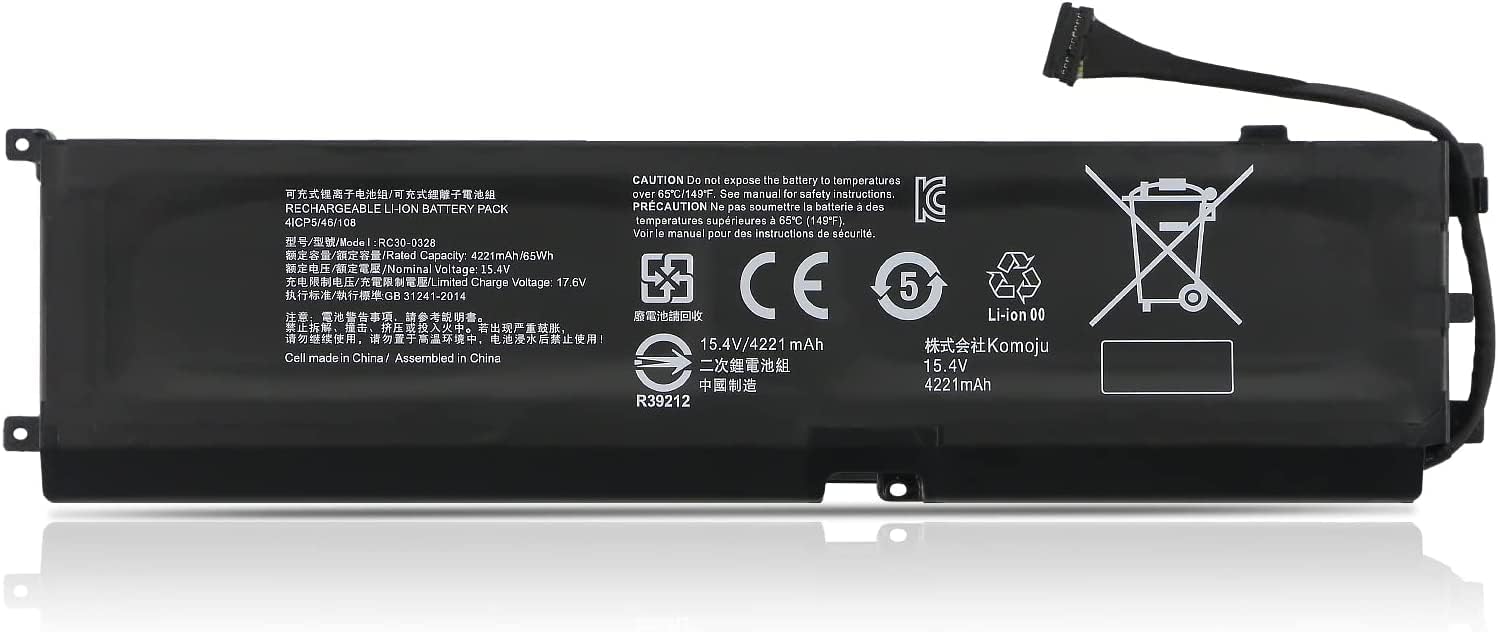 RC30-0351 Razer Blade 15 Base 2020 2021 Rz09-0369X RZ09-35 kompatibelt batterier