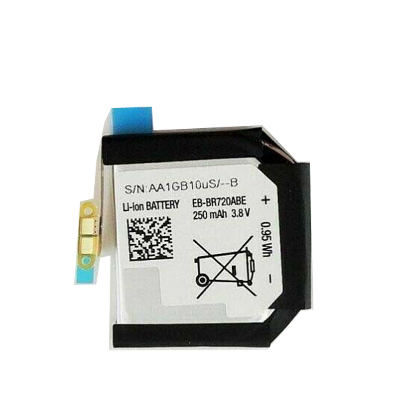 Samsung Gear S2 / Gear S2 Classic SM-R720 SM-R732 Smartwatch kompatibelt batterier Samsung Gear S2 / Gear S2 Classic SM-R720 SM-R732 Smartwatch kompatibelt batterier