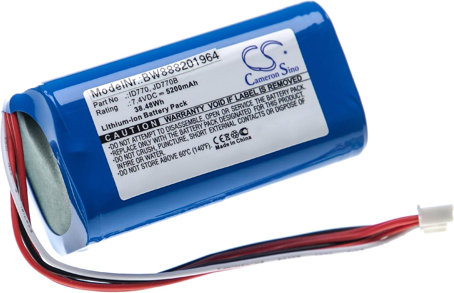 (bilde for) ID659B ID770 JD770B Sony SRS-XB40, SRS-XB41 Speakers kompatibelt batterier