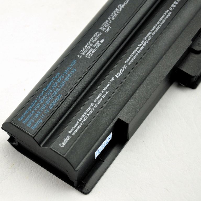 Sony VAIO VGN-FW21Z VGN-FW21E VGN-FW41E/H VGP-BPS21A VGP-BPS21B kompatibelt batterier - Trykk på bildet for å lukke