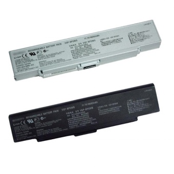VGP-BPL9 SONY Vaio VGN-NR260E NR160E pcg-5j2l VGN-CR490 kompatibelt batterier