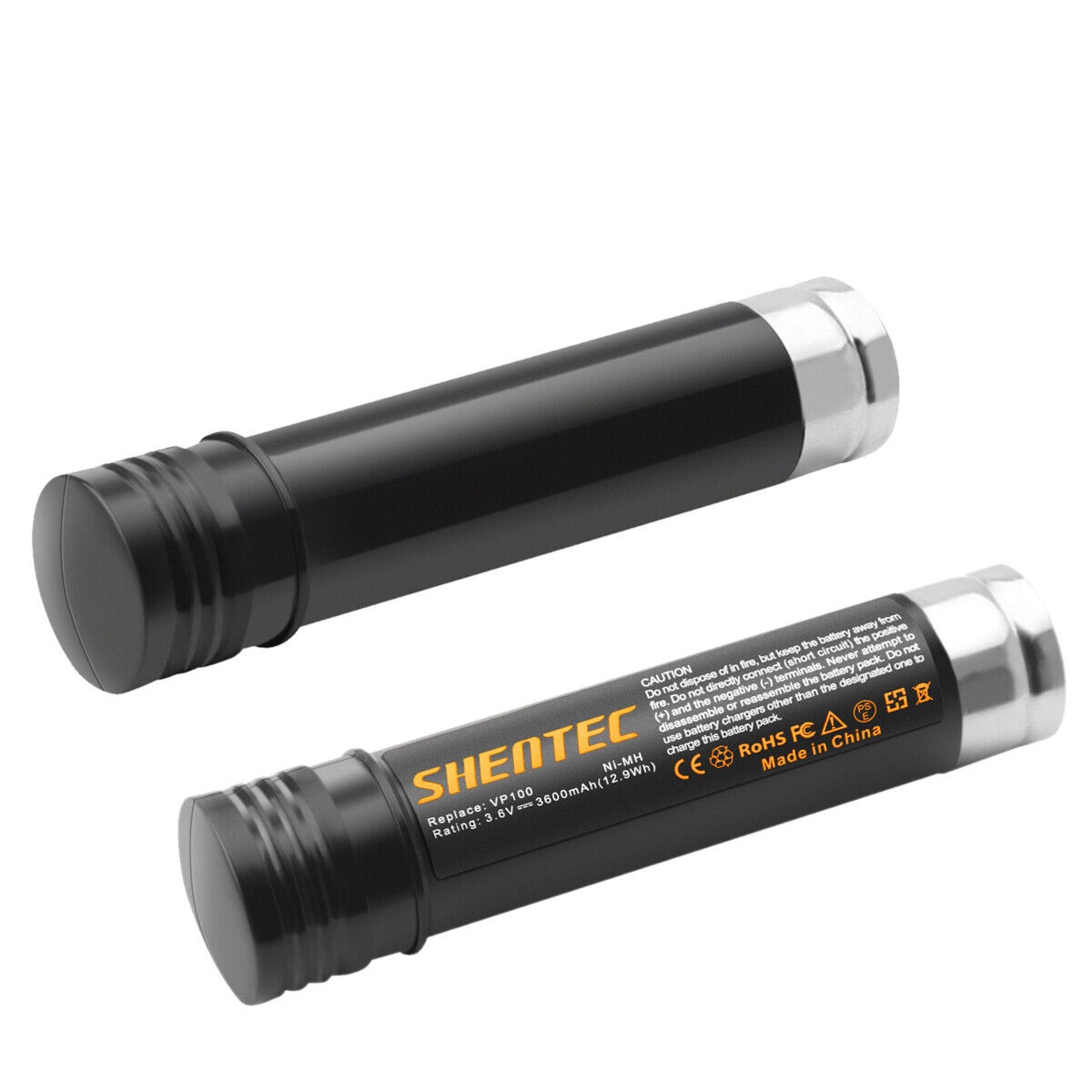 (bilde for) 2X 3.6V 3600mAh Ni-MH Black & Decker 383900-004,151 995-02,388183-00 ,VP100 kompatibelt batterier